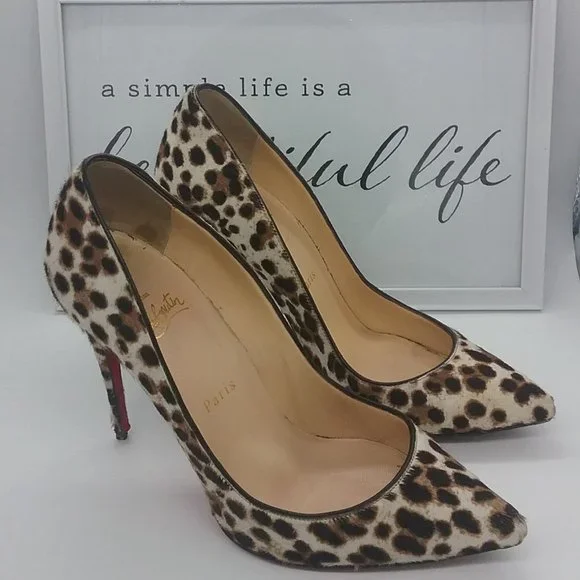 Christian Louboutin Pony Leo Pigalle Follies Pumps